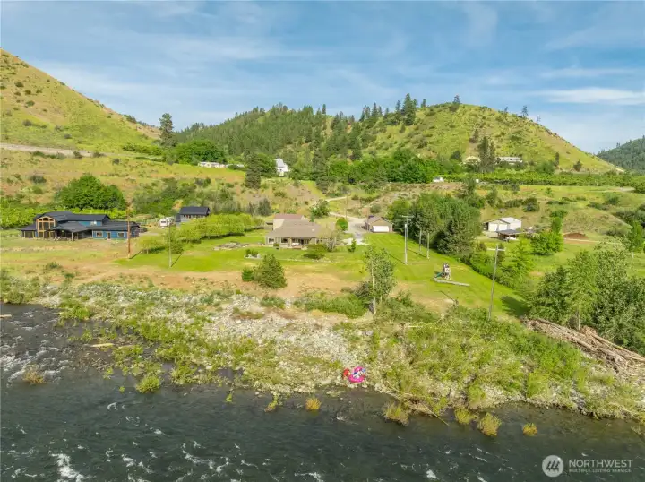 Launch your raft or kayak from your backyard