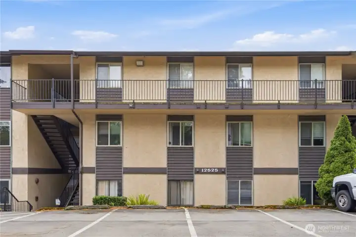 Building F in the complex. Building F in the complex.