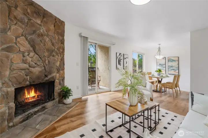 Living and dining face south, maximizing natural light. Living and dining face south, maximizing natural light.