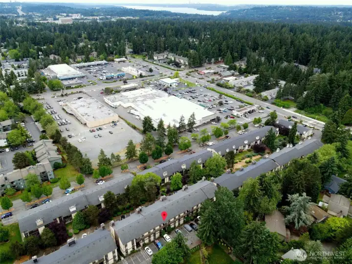 Complex is next door to Safeway and other amenities. Complex is next door to Safeway and other amenities.