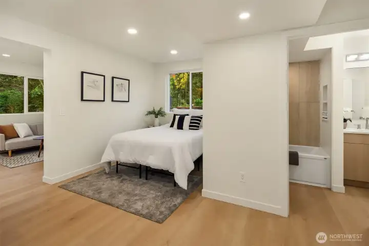 Gorgeous single level layout in attached ADU