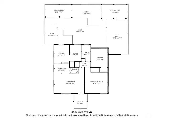 Floor-plan is for illustration purposes. Buyer to verify to satisfaction.