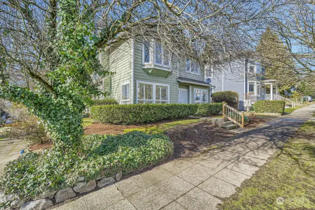 Welcome home! sunny corner lot nestled at the top of capitol hill