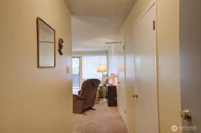 Entry from front door