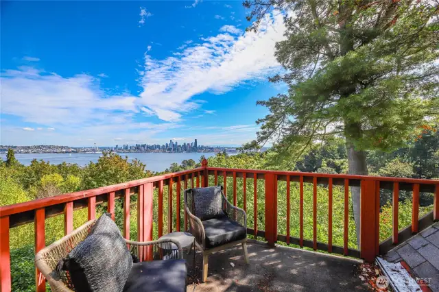 Second floor deck