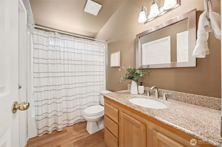 Guest bathroom.