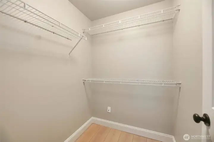 Primary Walk-In Closet