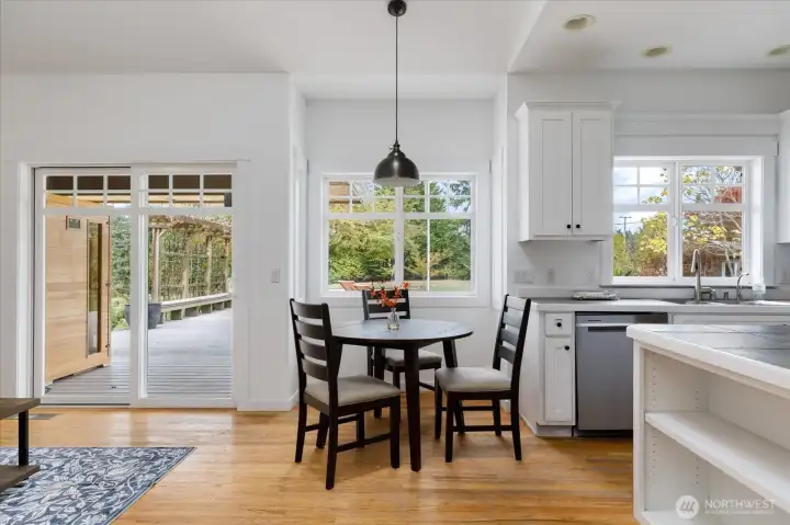 Great room with Kitchen, Eating Space and additional room
