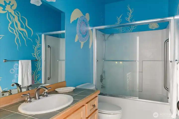 Bathroom on the main floor