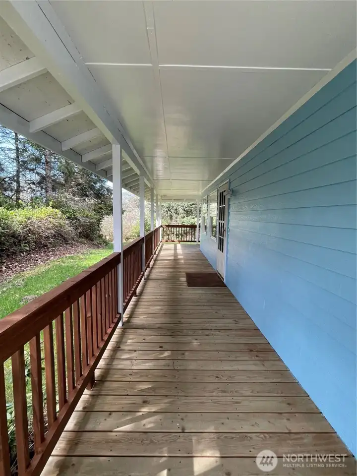 wrap around covered porch