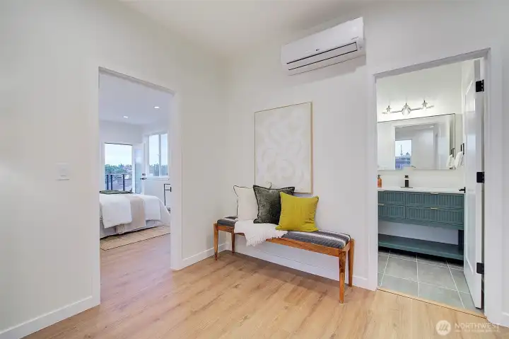 Entry towards the Primary Suite