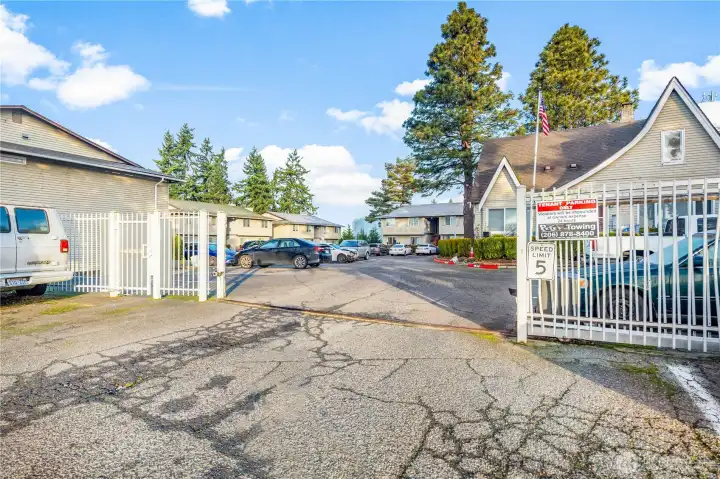 Property is located within a gated community