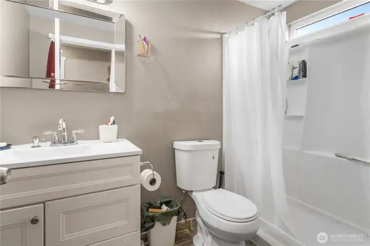 Updated bathroom