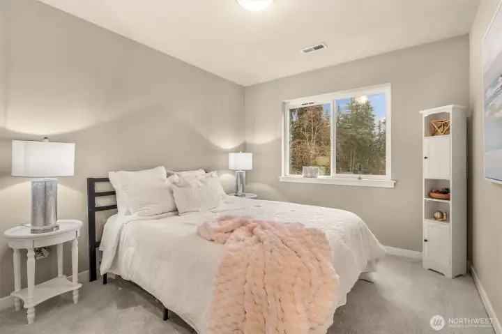 Bedroom #3  of the 4 bedrooms upstairs