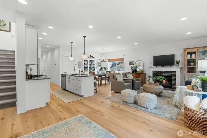 Open-concept living designed for comfort and gathering