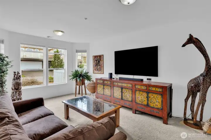 Wonderful family room with many possibilities!