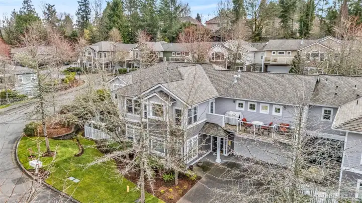 View of the deck from above