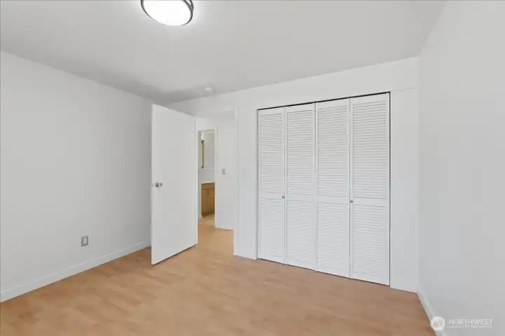 Opposite view of primary bedroom.