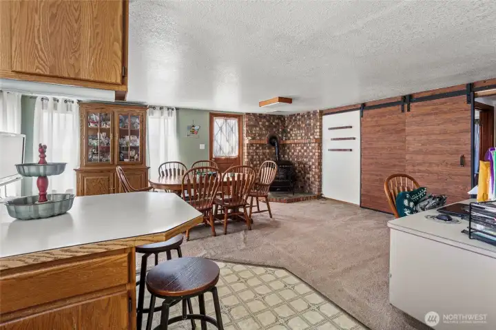 Kitchen to Dining