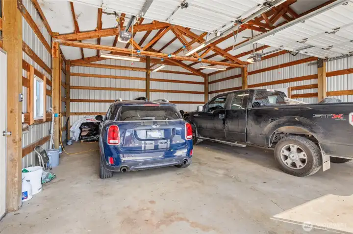 2 Car Garage 24x30   10 ft doors