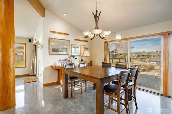 Lakefront dining offering World Class sunsets over the lake each evening.