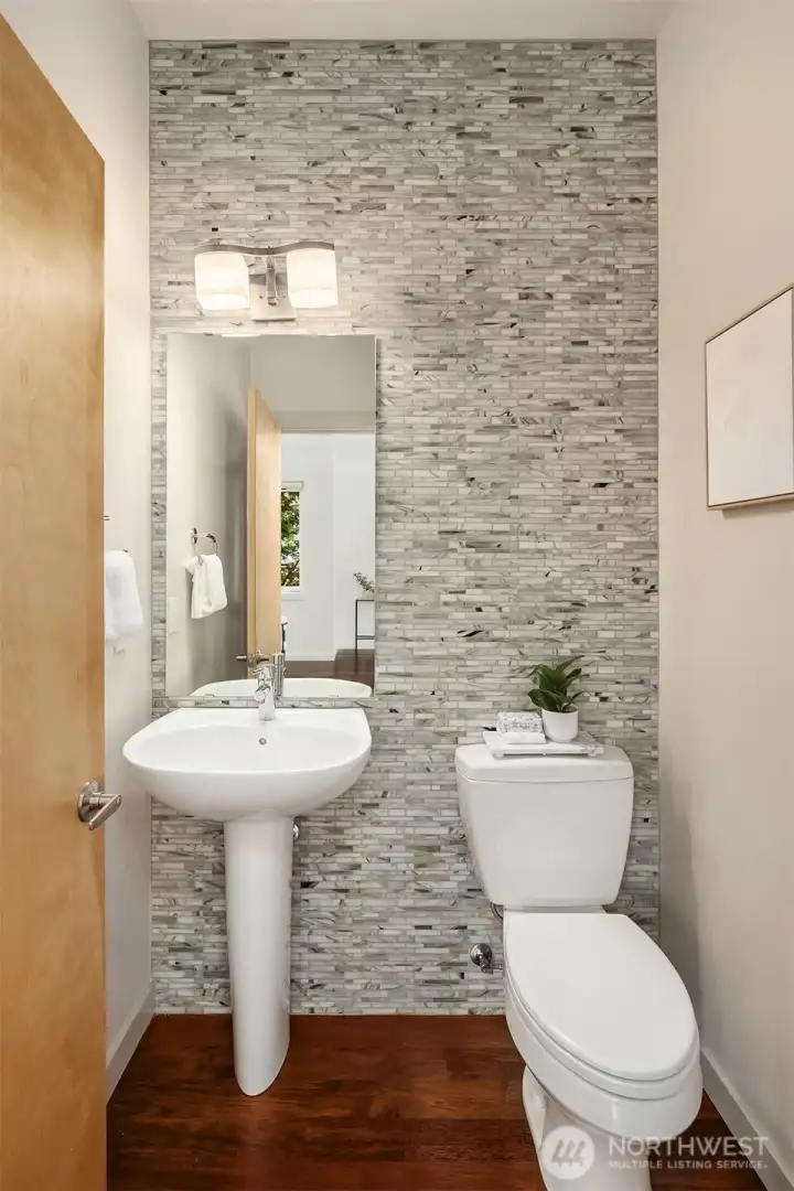 Half bath on the main.