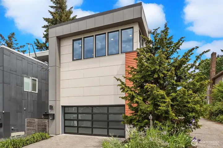Back of home has additional parking.