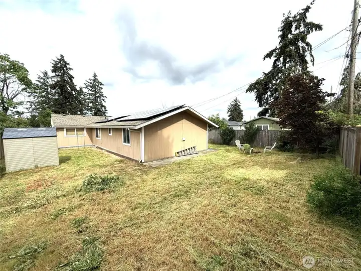 Rear yard