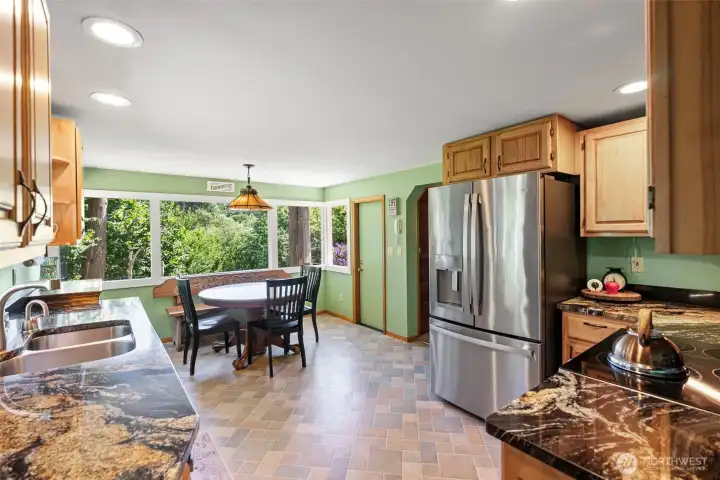 Views of wildlife outside your kitchen window.