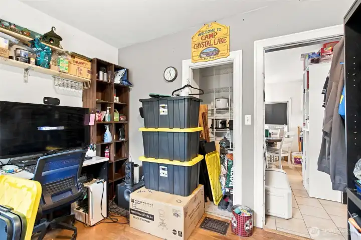 Well-sized bedroom with great potential