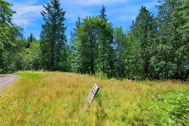 Again, this is the site along the west slope where the seller was going to build.