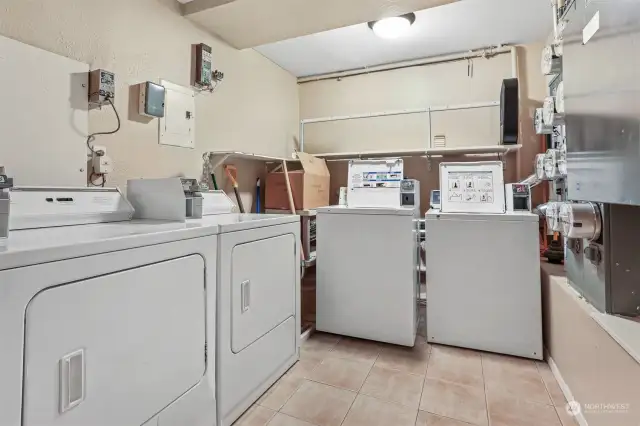 Community Laundry Room.