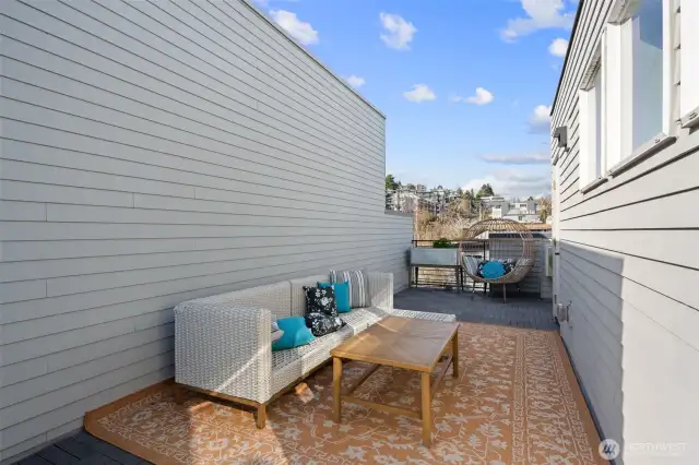 Roof Top Deck! Perfect for Entertaining and Gardening
