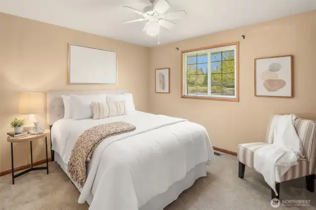Guest room, office, storage for your vintage comic book collection—it’s small but mighty. Just enough space to make it yours.