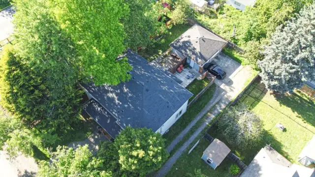 aeriel new roof installed 5/2025 to main home