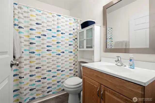 Bath/shower combo