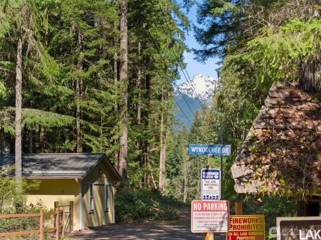 And check out the mountain view!