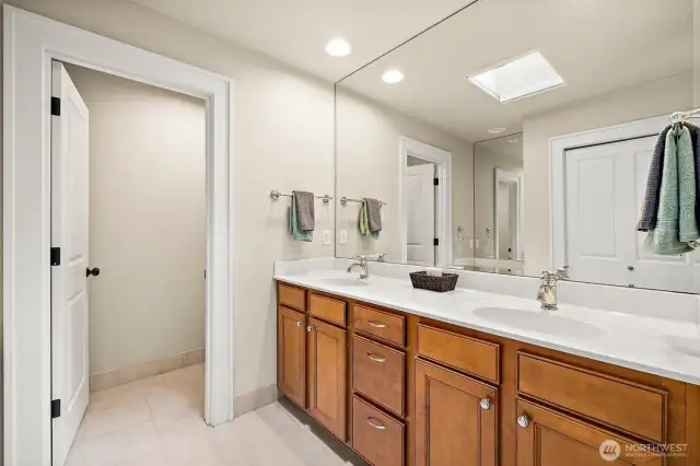 Double sinks.