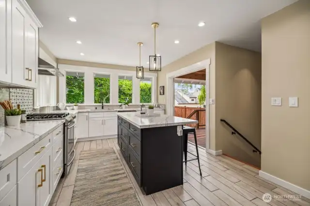 Extended entertaining space right outside the french doors.
