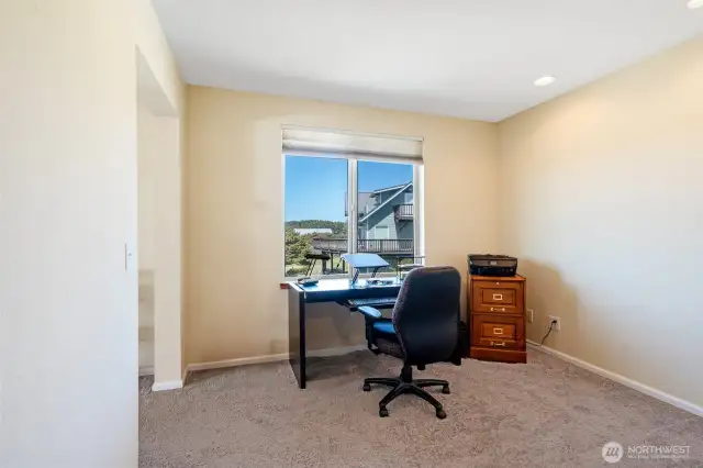 Another view of the office.