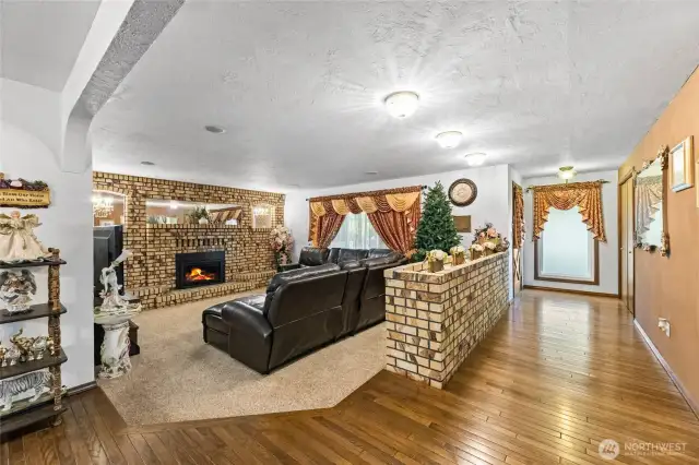 Main Living room and hallway entrance