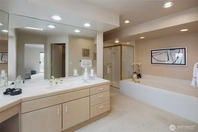 Primary spa bath