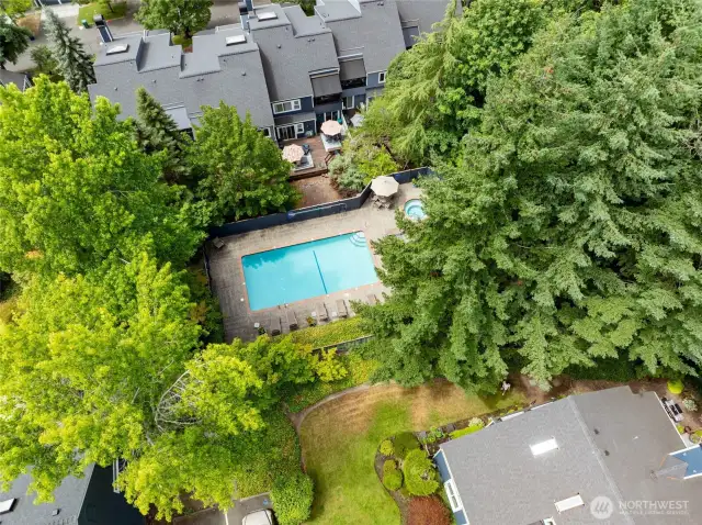 Private community pool