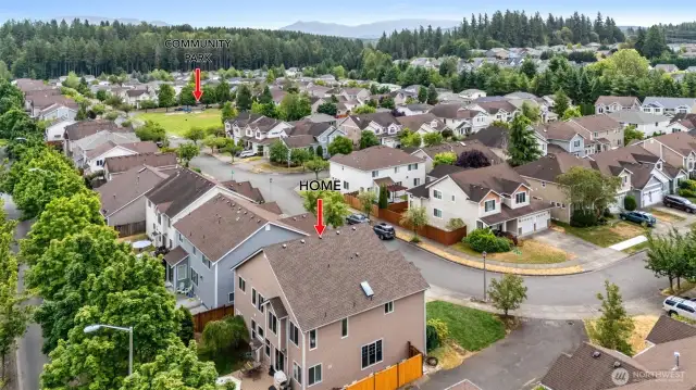 Enjoy easy access to a nearby community park.