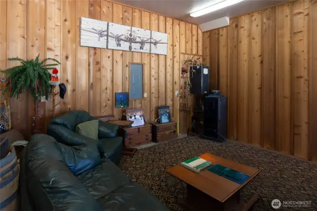 Hangar living area