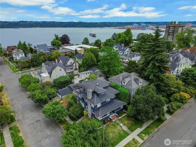 Excellent location with Puget Sound and city views to enjoy.
