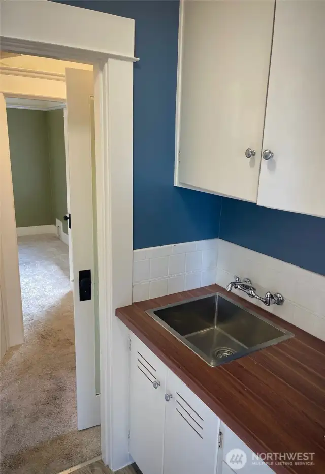 Kitchen view of another unit.