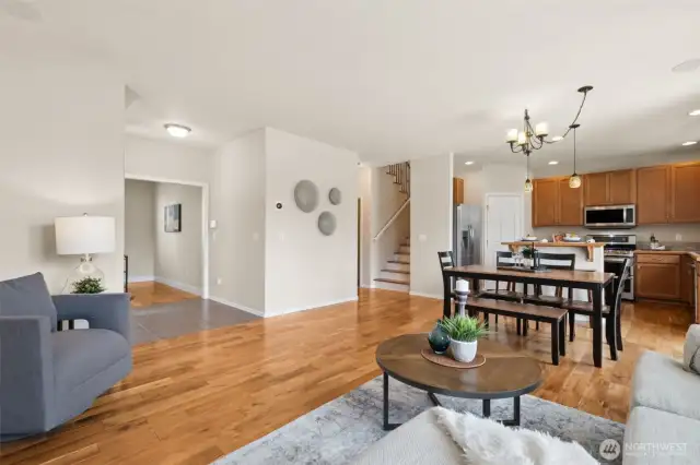 Easy living with the open concept main floor