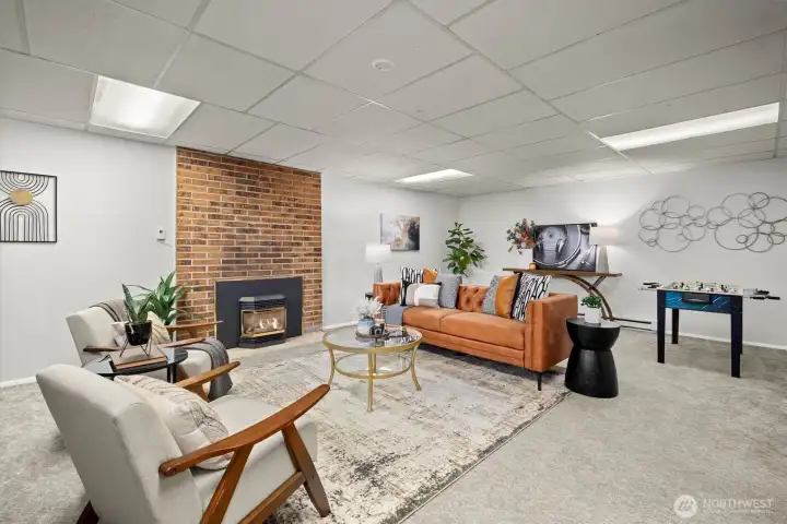 Downstairs bonus room