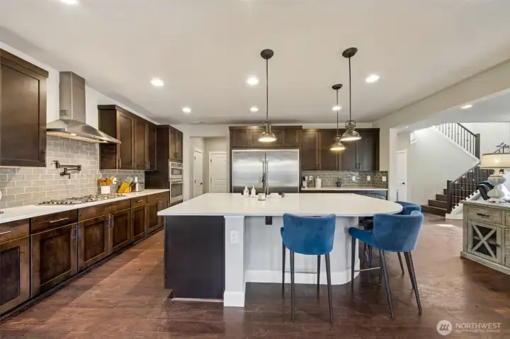 Massive built in fridge